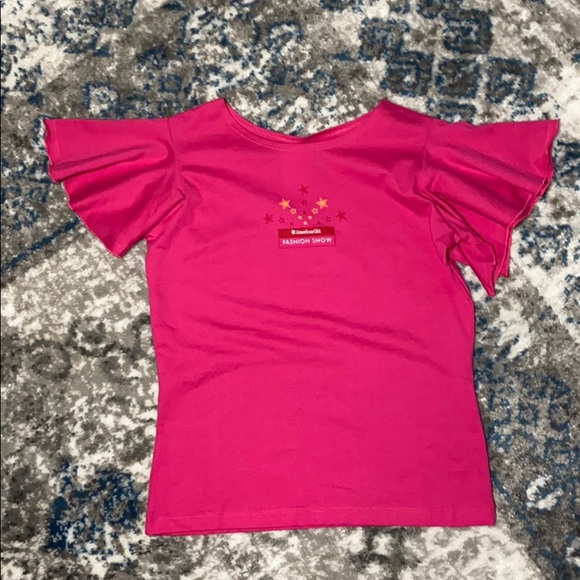 American Girl Flutter-Sleeve Tee 10/12 - Picture 1 of 5